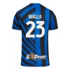 Maglia ufficiale Inter Milan Barella 23 Casa 2024-25 per Bambino